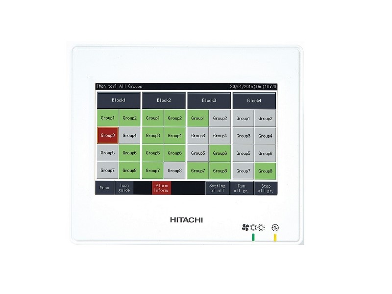 Manuals and technical documentation – Touch screen. Centralised system PSC-A32MN